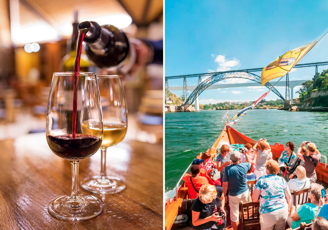 nieskończony basen z panoramą winnic i rzeki Douro w ekohotelu