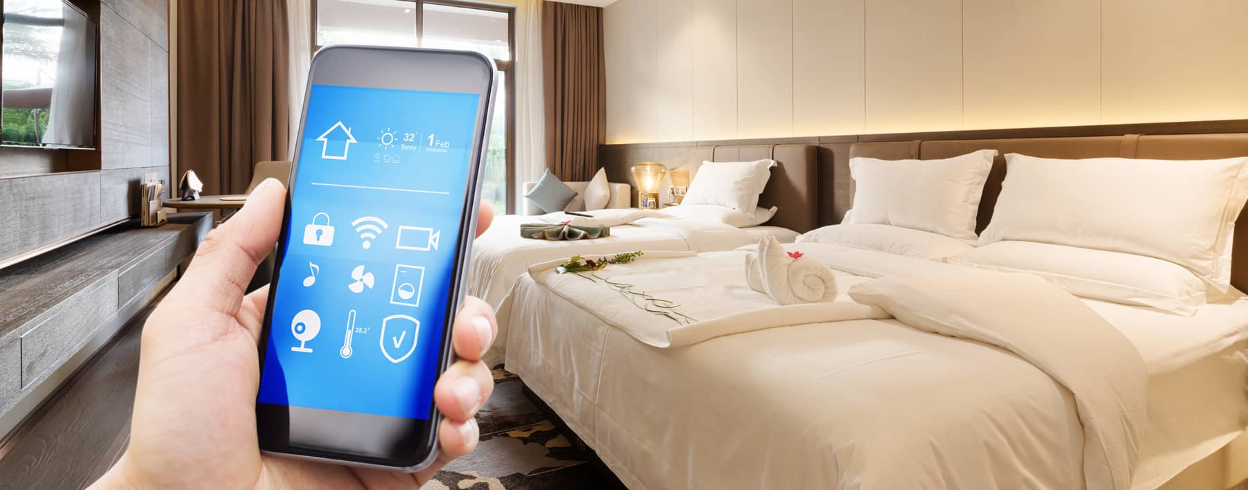 Kontrola poboru prądu w hotelowych instalacjach Ekran monitoringu zużycia energii w czasie rzeczywistym w hotelu