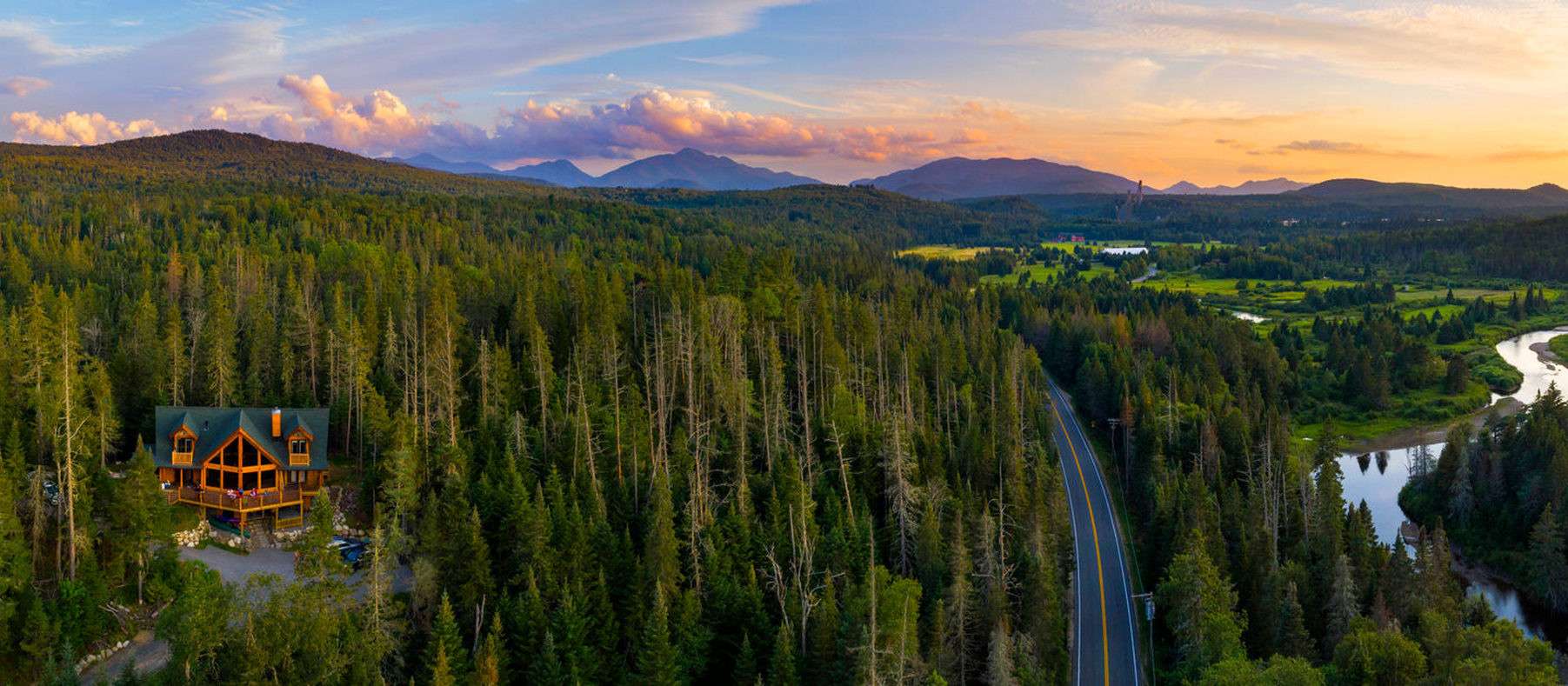luksusowe namioty glamping z widokiem na góry